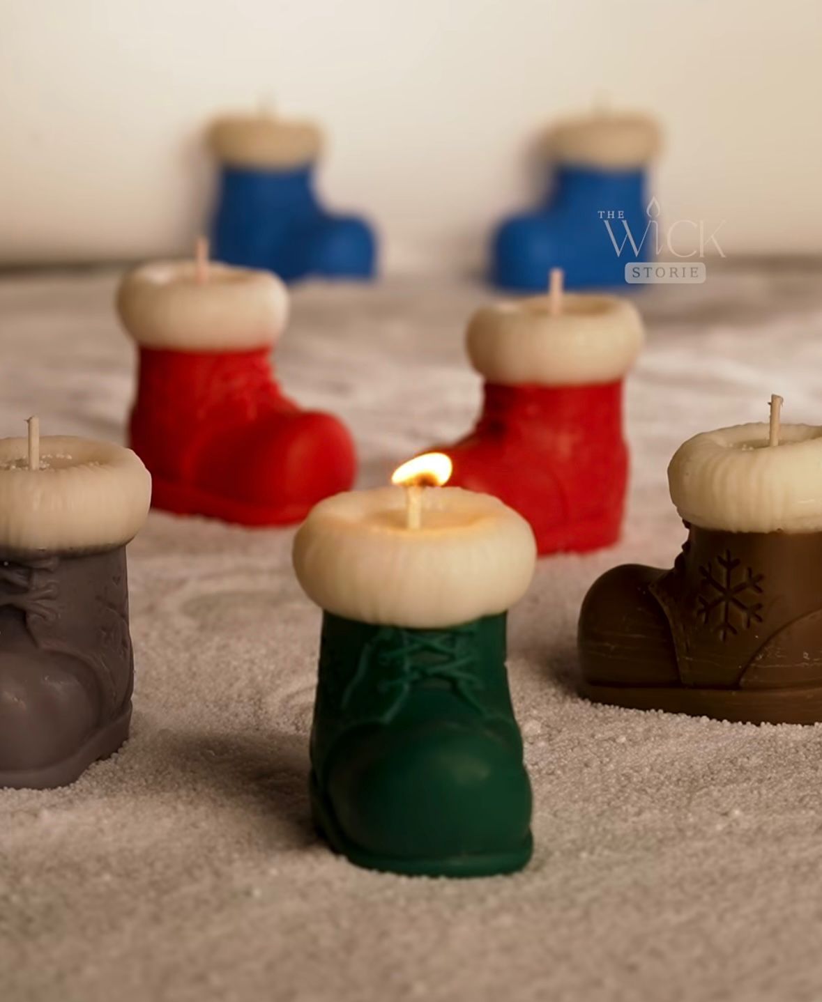 Snow Boot Candle Collection